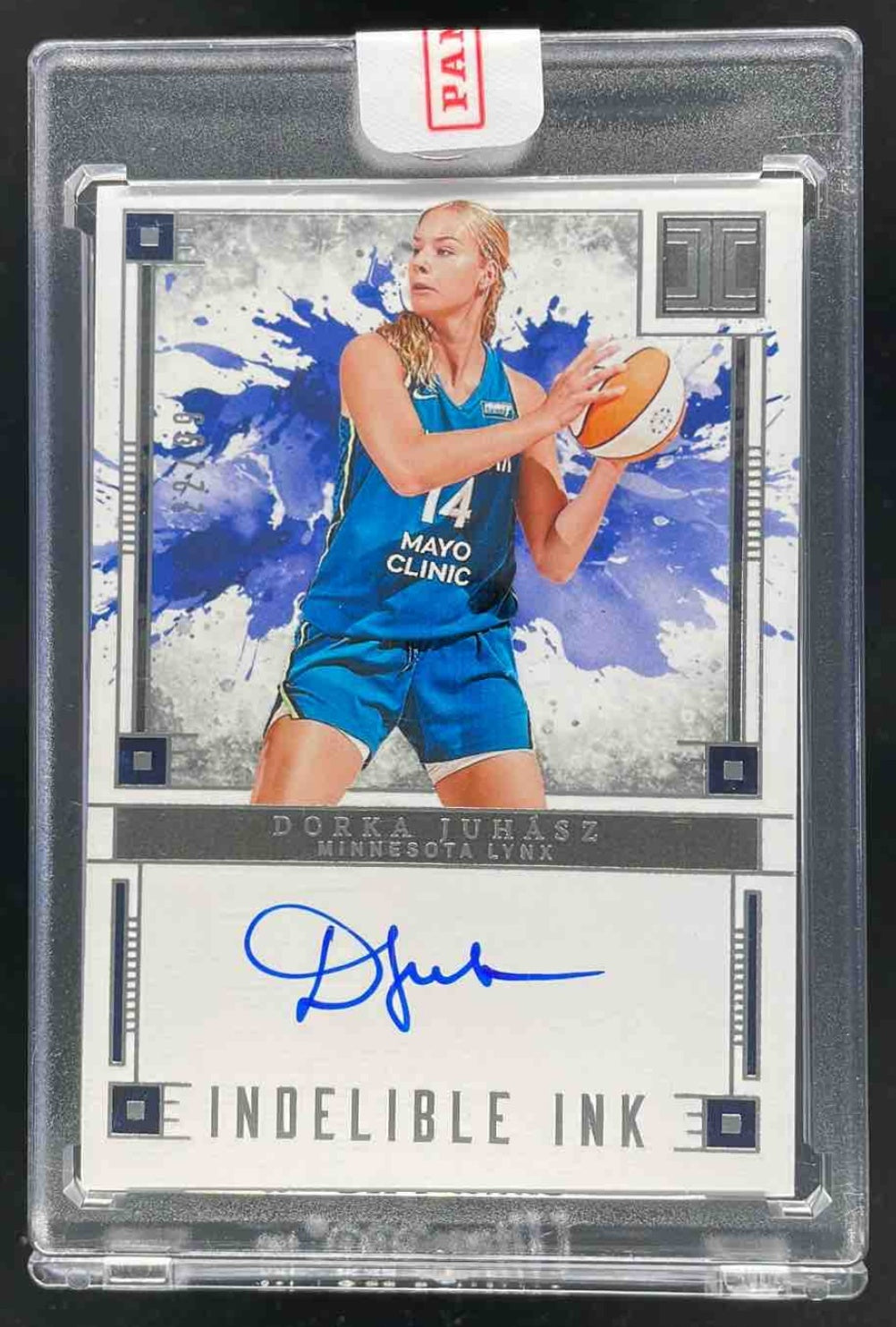 2025 Panini Impeccable WNBA Indelible Ink Signatures #4 Dorka