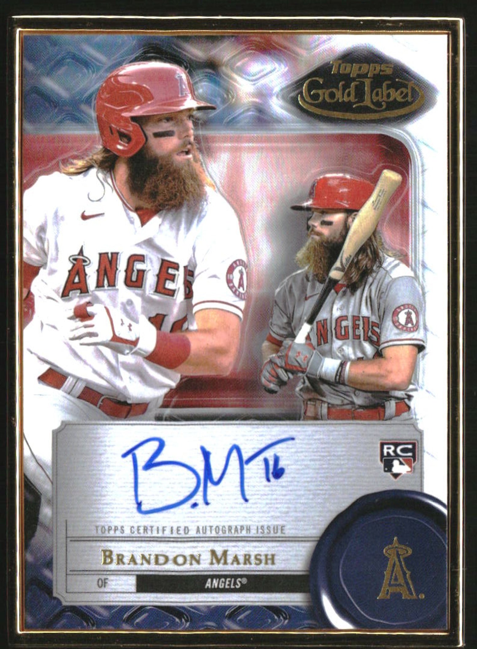 RC auto! 2022 topps gold label BOBBY WITT Jr じき直筆サインカード