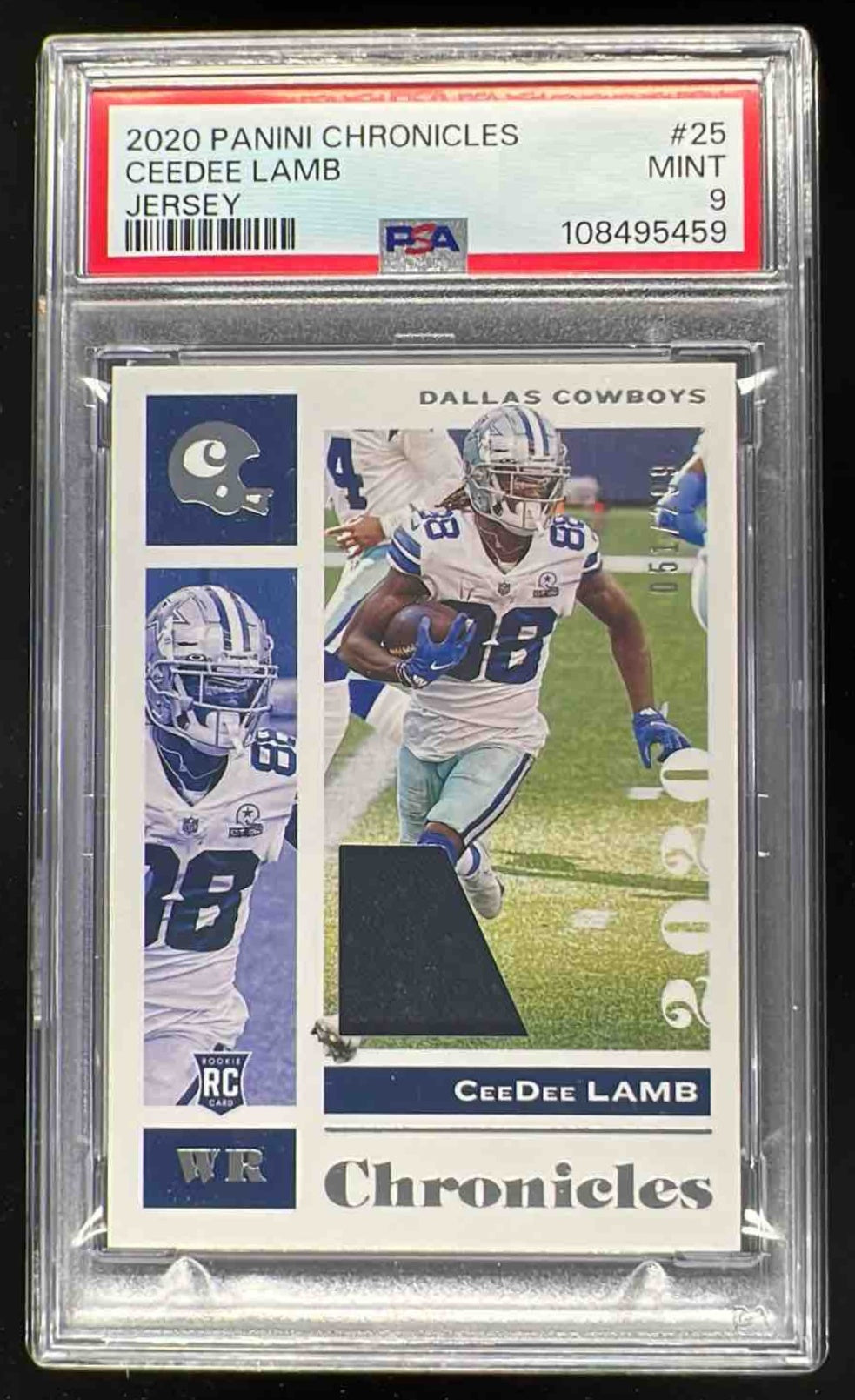 2020 Panini Chronicles Chronicles Jersey #25 CeeDee Lamb RC /299