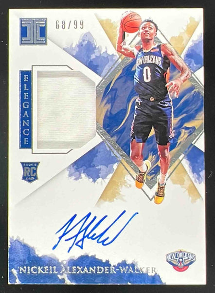 2019-20 Panini Impeccable #179 Nickeil Alexander-Walker RC Auto
