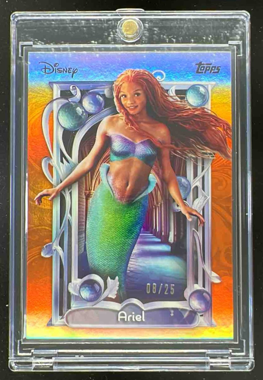 Arielさまオーダーページ 2025 Topps Disney Wonder Live-Action Princess Orange Foil #170