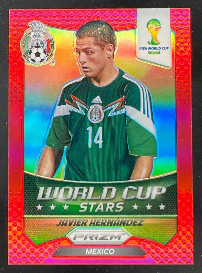 2014 Panini Prizm FIFA World Cup Brazil Stars Red #27 Javier