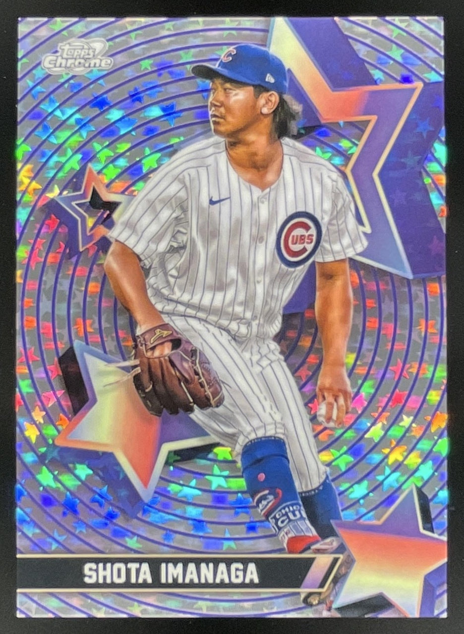 2025 Topps Cosmic Chrome Starfractor #SF-57 Shota Imanaga