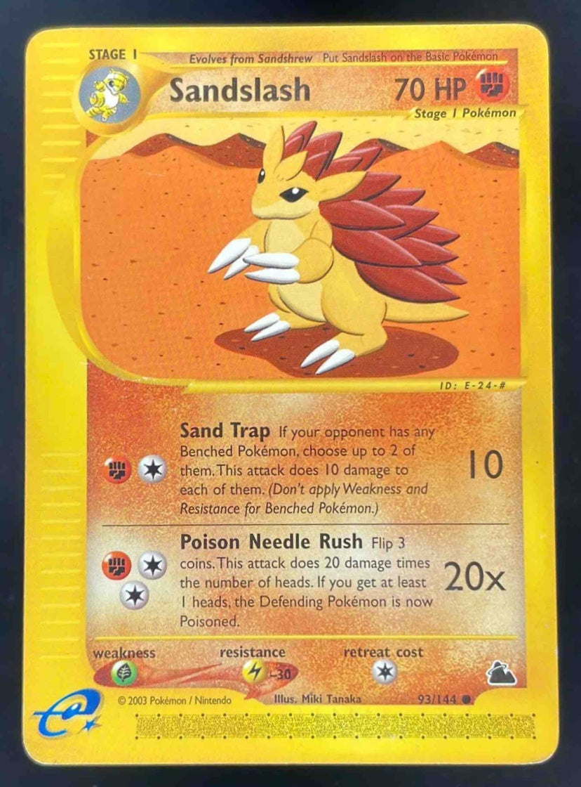 2003 Pokemon Skyridge #93/144 Sandslash – Burbank Cards