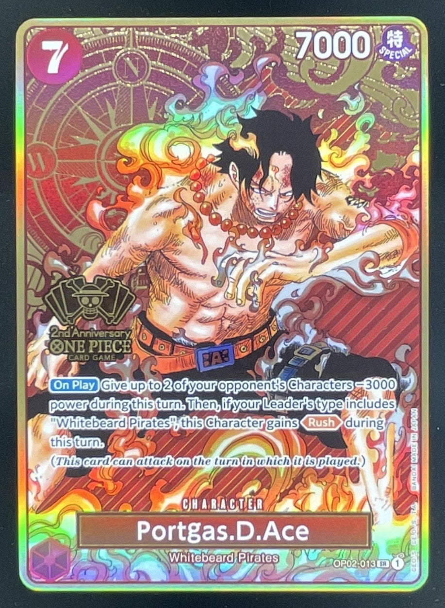 paramount war one piece card game Portgas.D.Ace Parallel