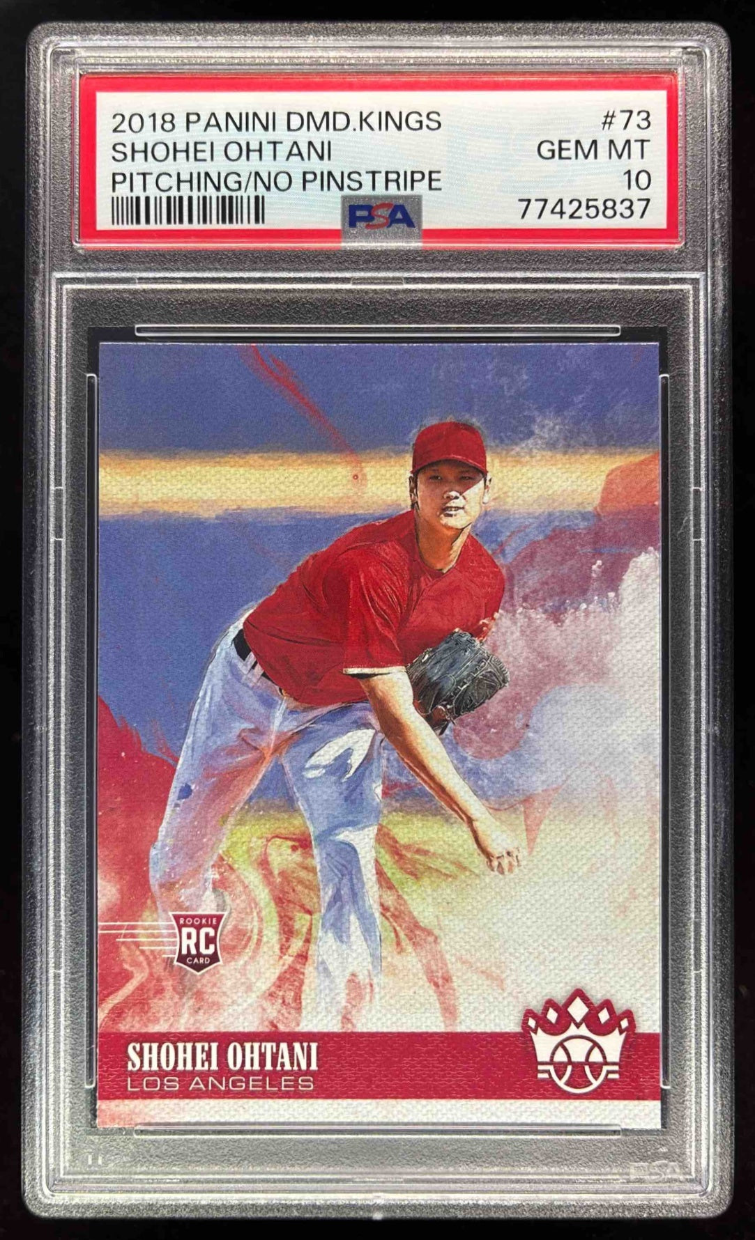2018 Panini Diamond Kings #73 Shohei Ohtani RC PSA 10 – Burbank Cards