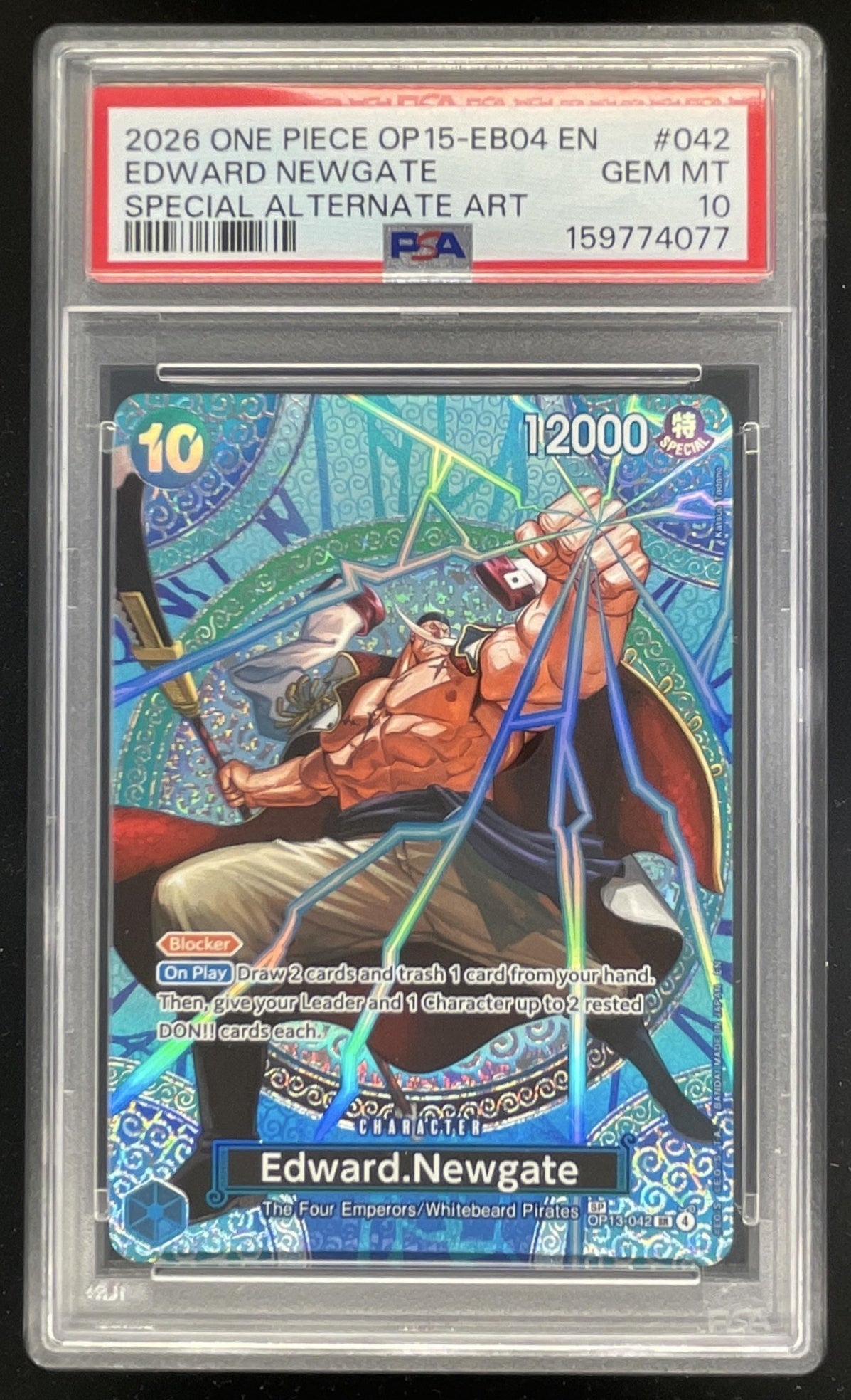 2026 One Piece Adventure on Kami's Island Special Card Edward