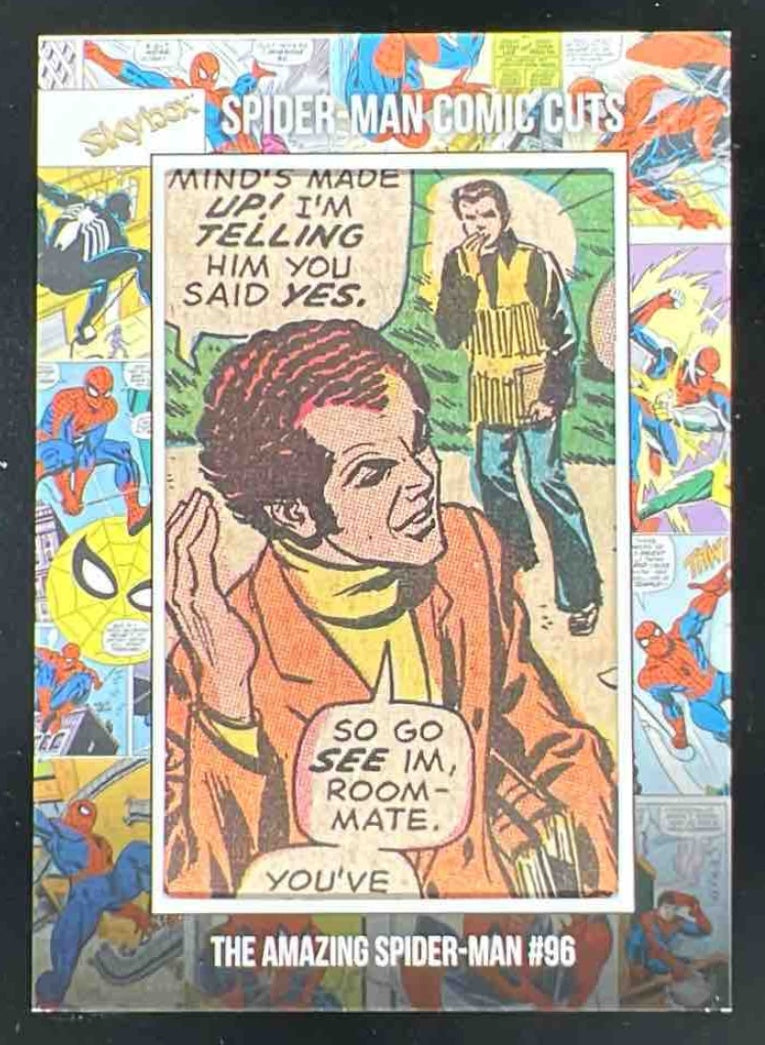 2021 Skybox Metal Universe Marvel Comic Cuts Clippings Amazing