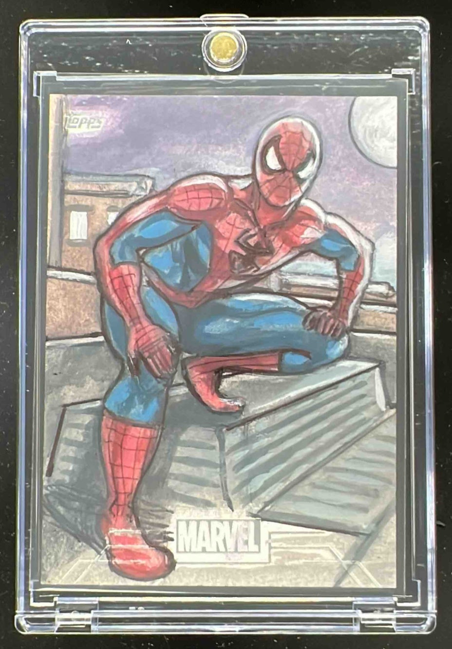 2025 Topps Marvel Mint Spider-Man Sketch Card Artist Auto Lee 1/1