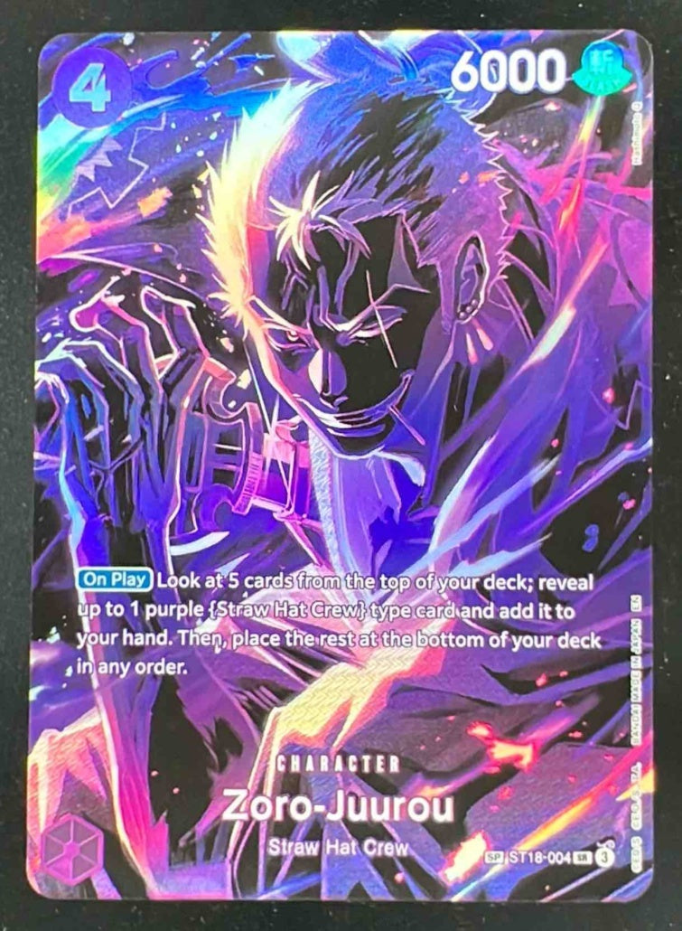One Piece Zoro-Juurou SP - Legacy of the Master ST18 – Burbank Cards