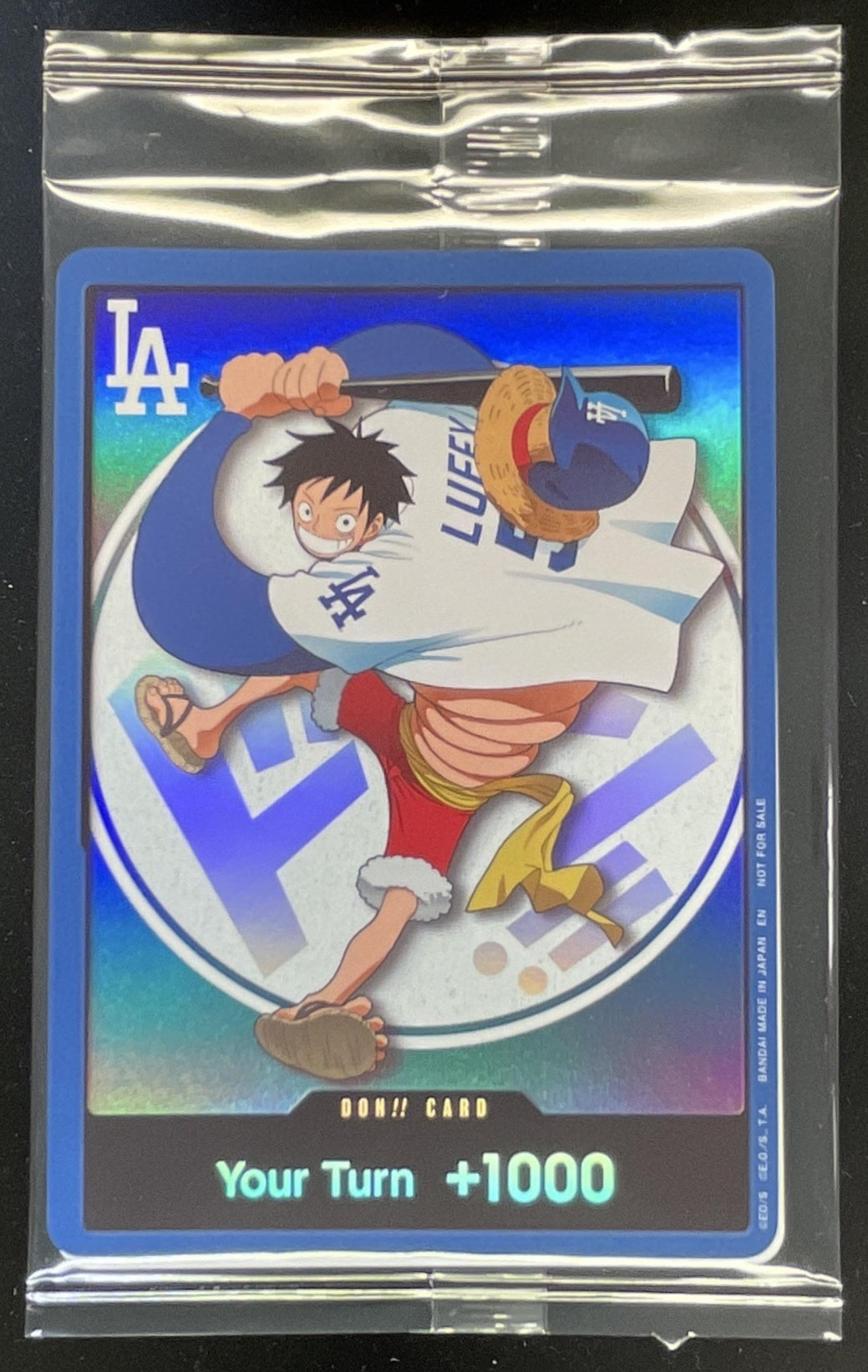 One Piece DON!! Card LA Dodgers 2026 Promo - One Piece Promotion