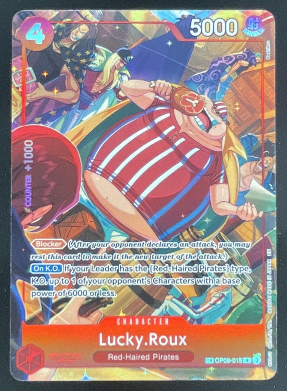 2025 One Piece A Fist of Divine Speed Treasure Rare #OP09-015