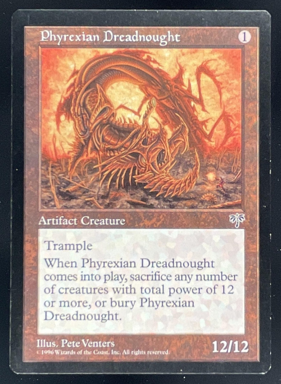 Magic The Gathering Phyrexian Dreadnought - Mirage MIR – Burbank Cards