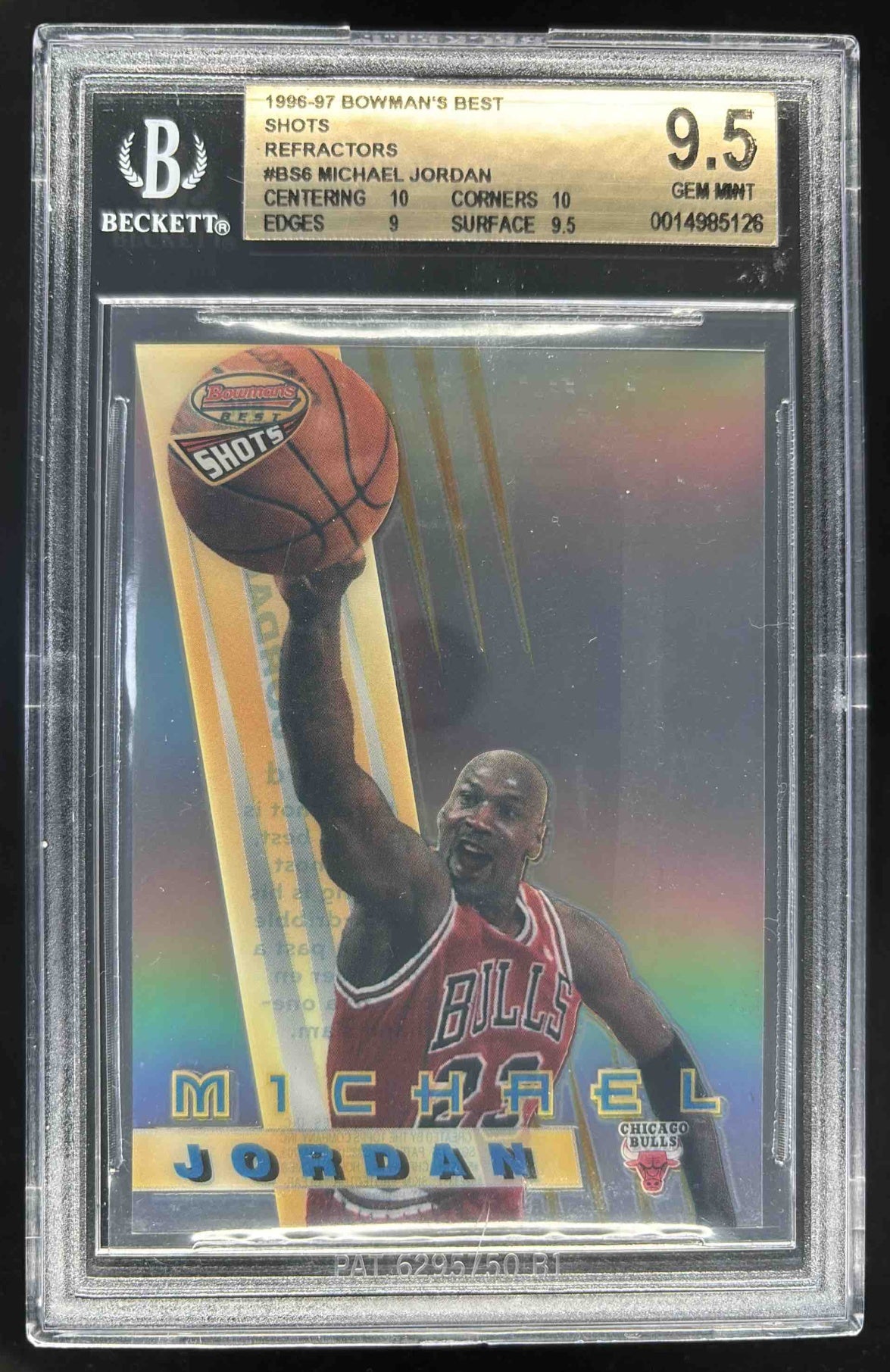 Michael Jordan refractor bowman's best