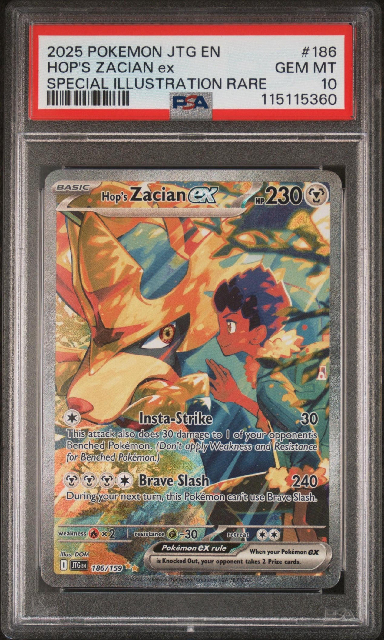 2025 Pokemon SV Journey Together - JTG EN #186/159 Hop's