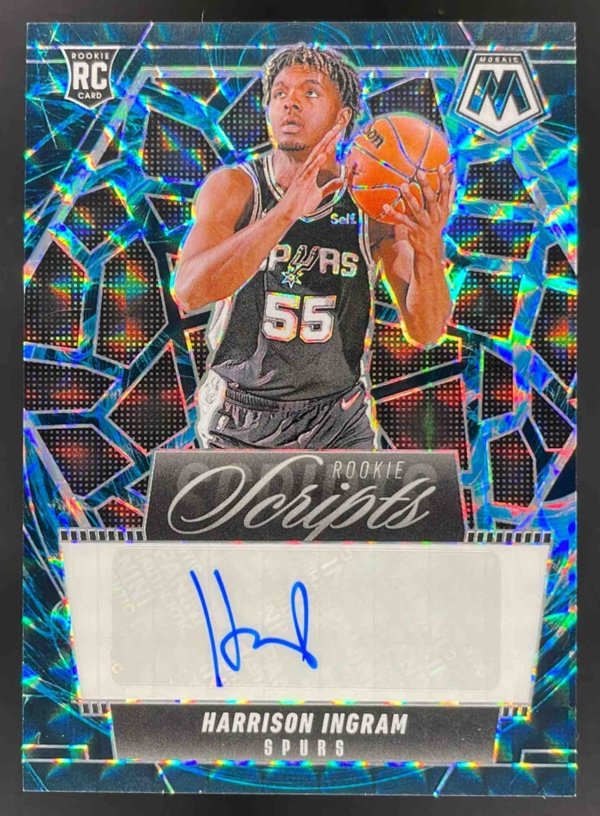 2024-25 Panini Mosaic Rookie Scripts Genesis #RS-ING Harrison
