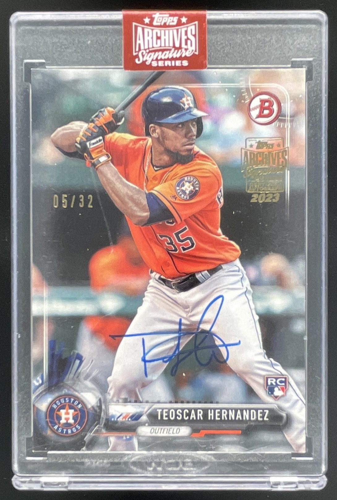 topps パンクドランカーズ　アイツ　カード 2023 Topps Archives Signature Series Autograph Teoscar Hernandez