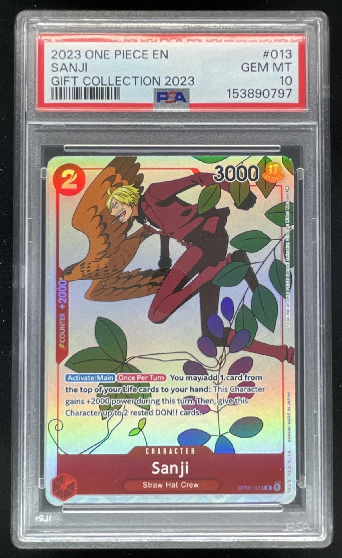 one piece romance dawn rare cards 2022 #OP01-013 Sanji PSA 10 – Burbank Photo Blanket Status:Pre-Order SM10A-GG End Japanese Pokemon