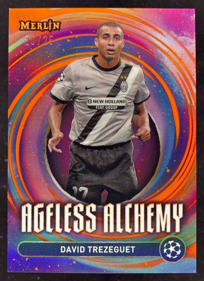 2024-25 Topps Merlin Chrome Ageless Alchemy Orange #AA-26 David