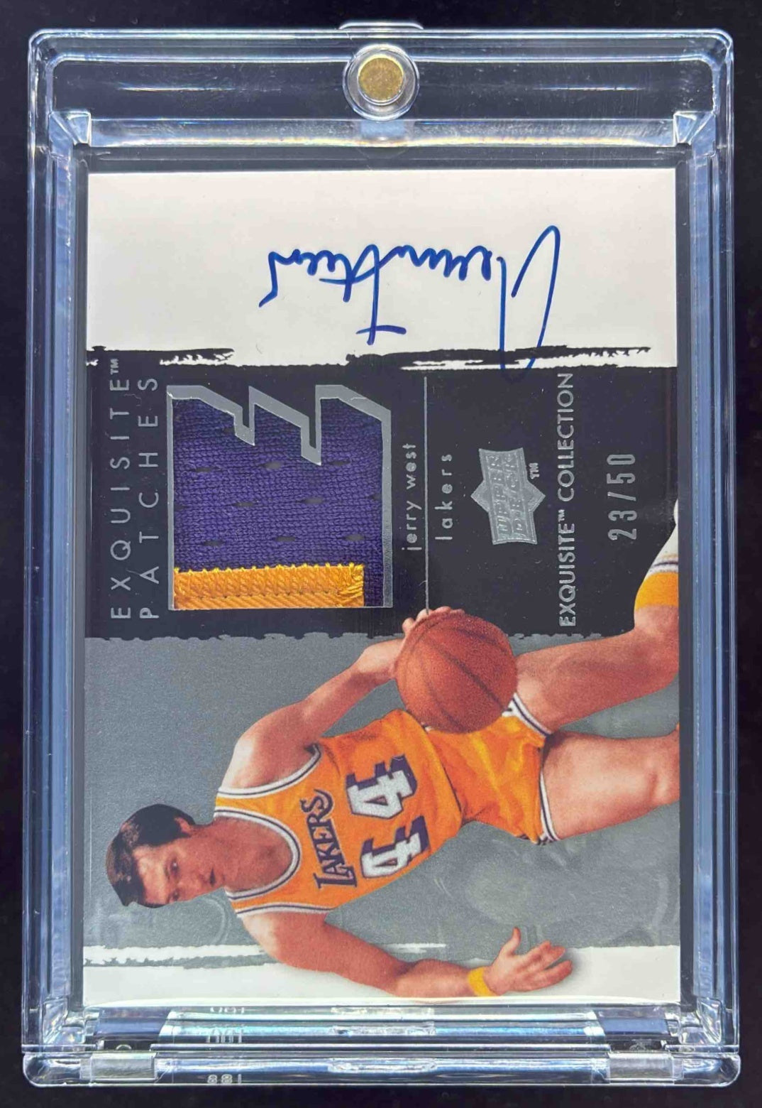 その他 Jerry West Auto upper deck Jerry West “The Logo” Signed (PSA) Upper Deck Basketball Card