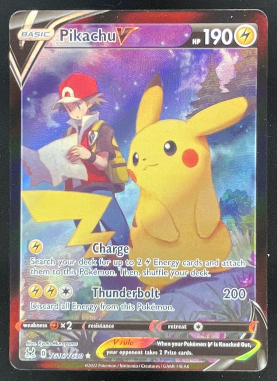 pokemon card tg16 tg30 2022 Pokemon Sword & Shield Lost Origin Trainer Gallery #TG16/TG30 Pik –  Burbank Cards
