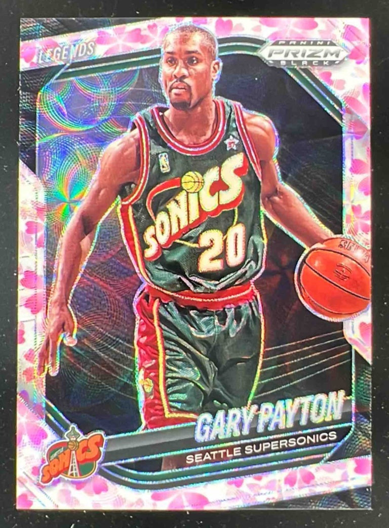 2024-25 Panini Prizm Black Legends Cherry Blossom Prizms #280 Gary