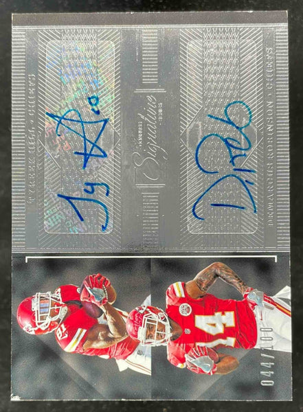 2016 Donruss Series Signature Pairs #TD Demarcus Robinson Tyreek