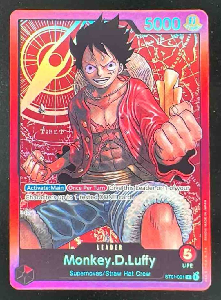One Piece Monkey.D.Luffy 001 - Starter Deck 1: Straw Hat Crew ST-01
