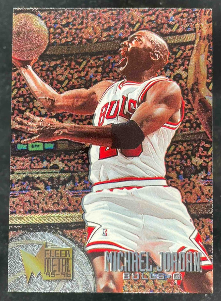 Self-Graded Sports Cards: 1996-97 Fleer Metal Michael Jordan