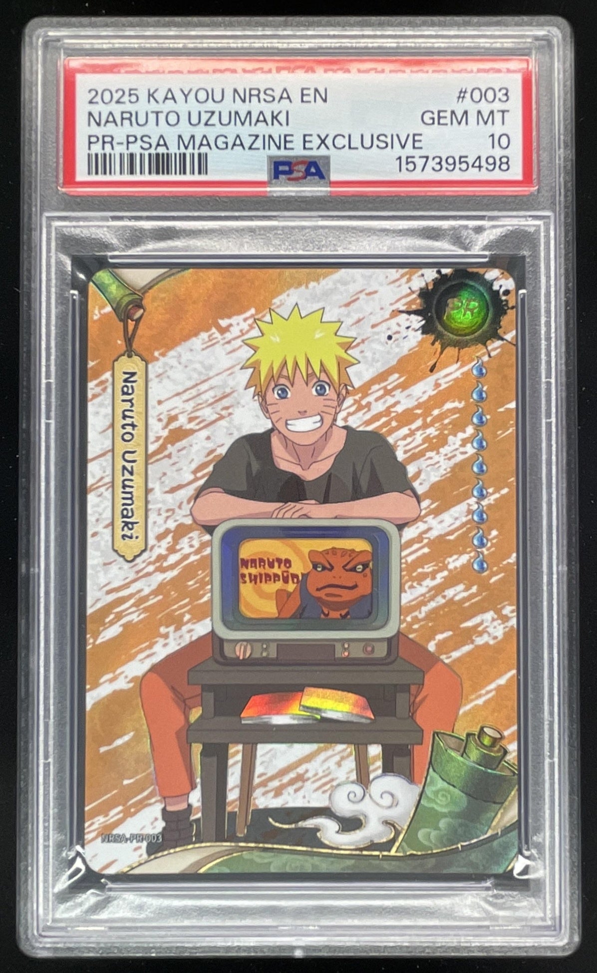 2025 Kayou NRSA PSA Magazine Exclusive #NRSA-PR-003 Naruto Uzumaki