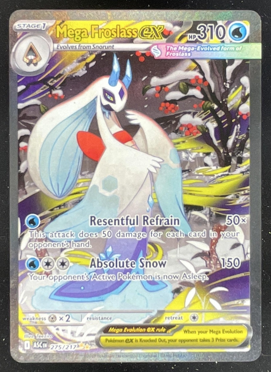 2026 Pokemon Ascended Heroes #275/217 Mega Froslass ex Special