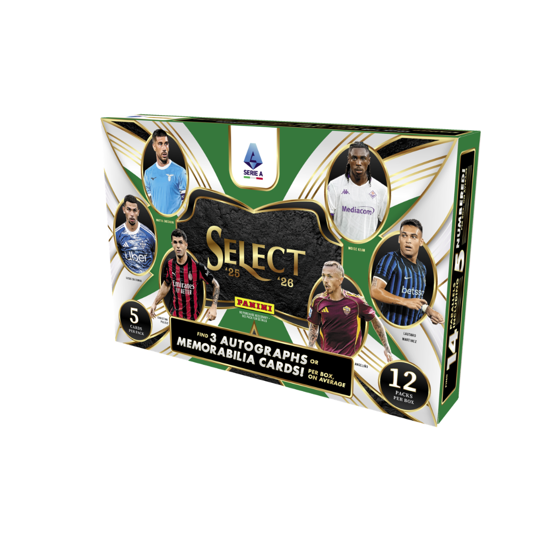 2025⁄26 Panini Select Serie A Soccer Hobby Box